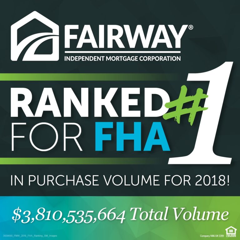 FHA (Federal Housing Administration) loans Fairway Mortgage New